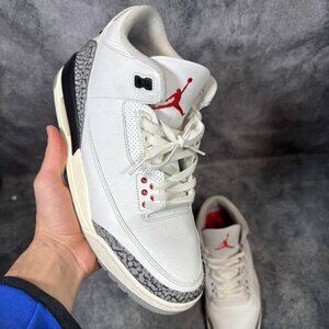 Size 11 | Jordan 3 White Cement No Box | Pre-Owned
